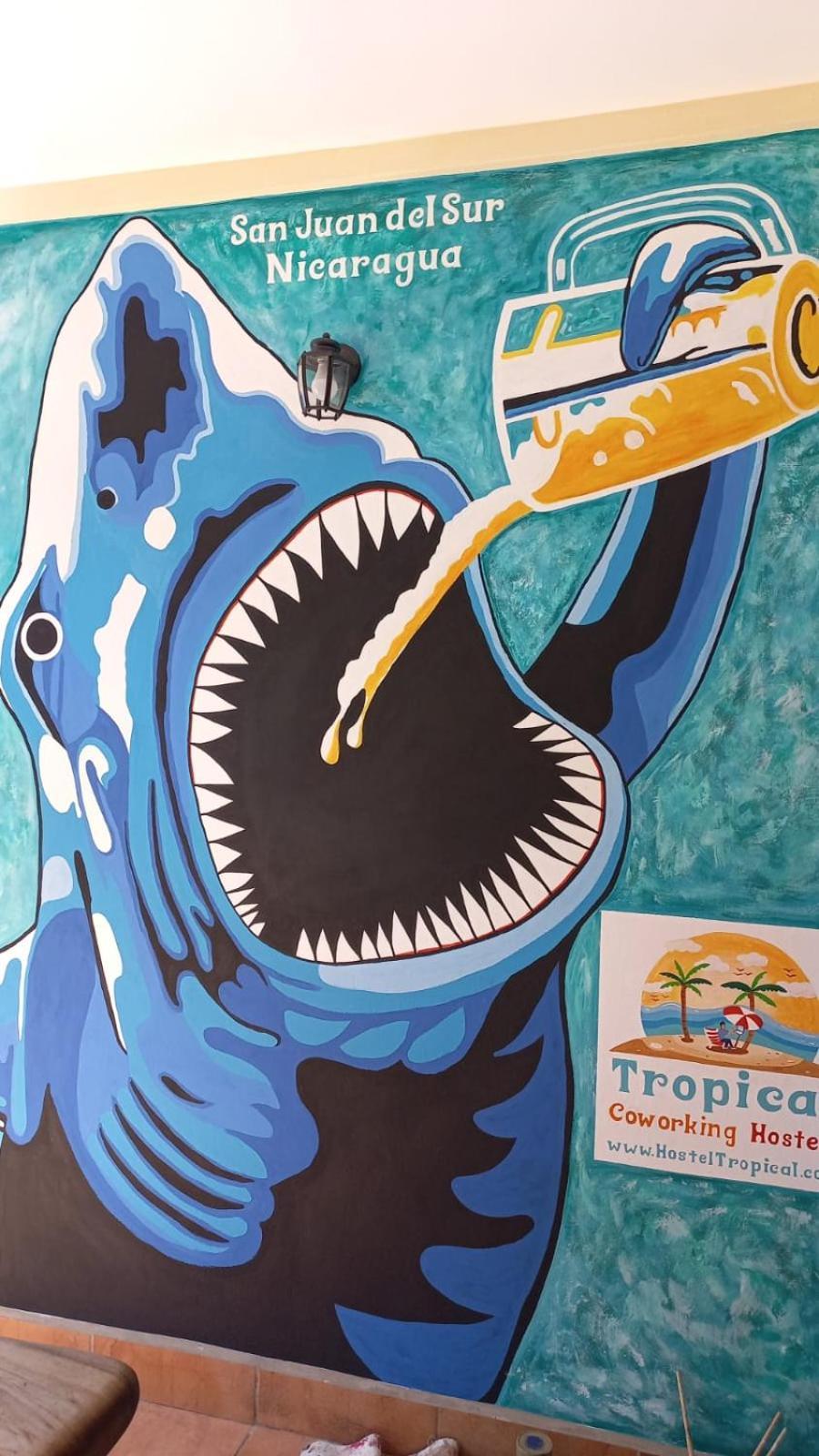 Hostel Tropical And Coworking サン・フアン・デル・スル エクステリア 写真